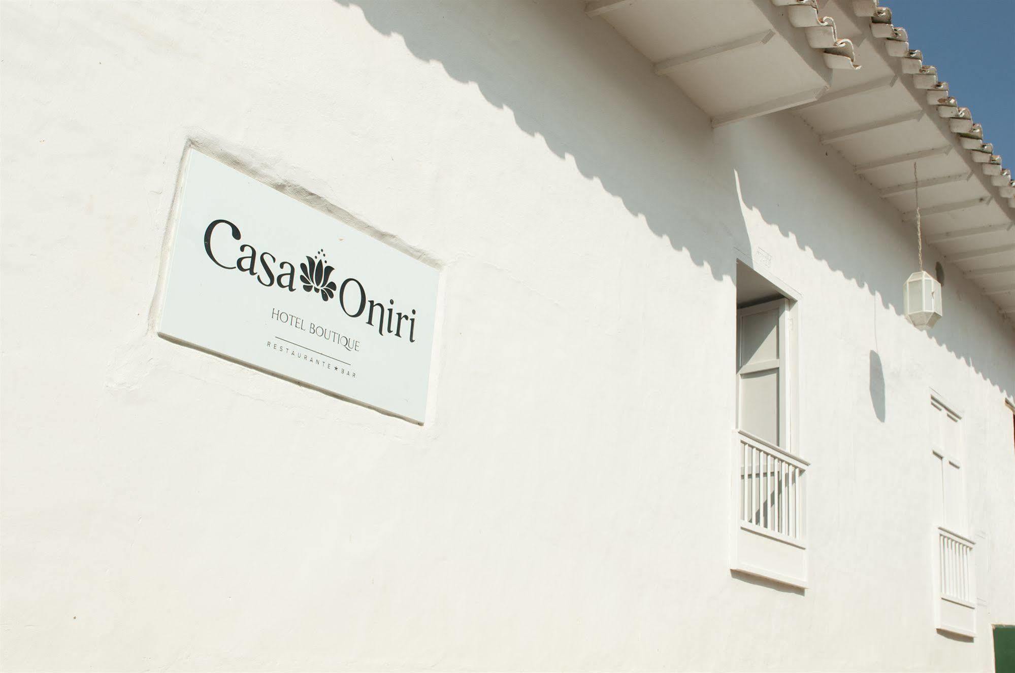 Casa Oniri Hotel Boutique Barichara Buitenkant foto